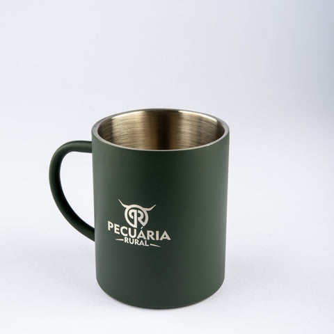 Image of Caneca Térmica Classic Verde Militar 450 ml