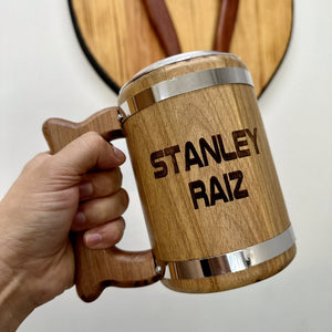 Caneca Térmica Artesanal Stanley Raiz + Personalização Grátis