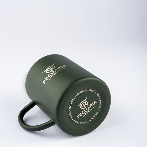 Image of Caneca Térmica Classic Verde Militar 450 ml