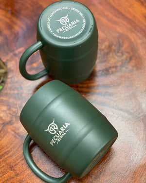 Caneca Térmica Prime Verde Militar 420 ml